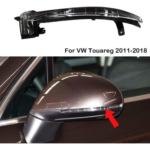 Left Right Side Mirror Blinker Turn Signal Led Light For VW Touareg 2011 2012 2013 2014 2015 2016 2017 2018 7P6949101 7P6949102