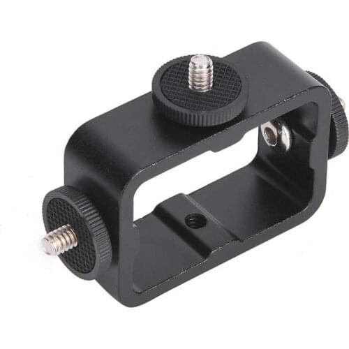 Multi-function Mobile Phone Clip Holder 3 Position Bracket for Live Broadcast Selfie for Camera Phone