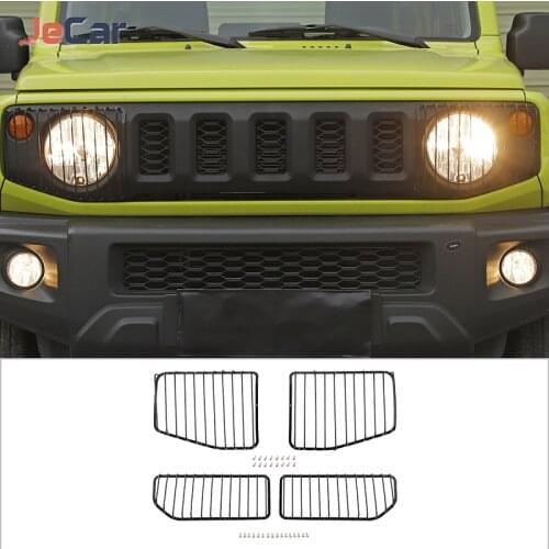 Head Lampshade Cover Protection Decoration Fit For Jimny 2019 2020 2021 Car Exterior Accessories