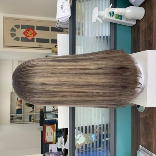 Tsingtaowigs , Custom made European virgin hair lace top kosher wig small layer Best Sheitels wigs free shipping