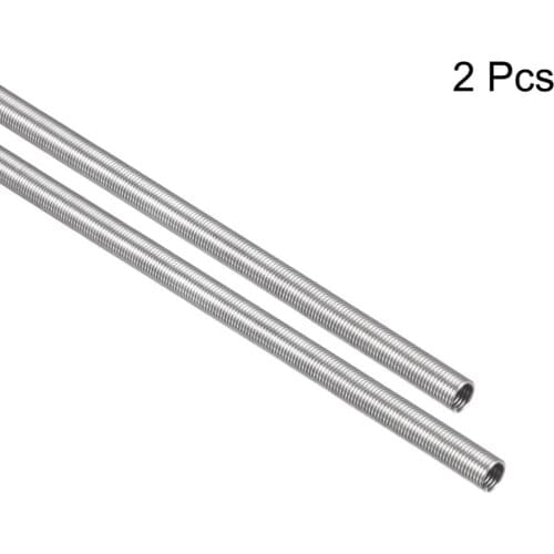 Uxcell New 2pcs AC220V 1200W 1500W 2000W 2500W 3000W Heating Element Coil Wire Kiln Furnace Heater Wire Length 635mm 700mm 750mm