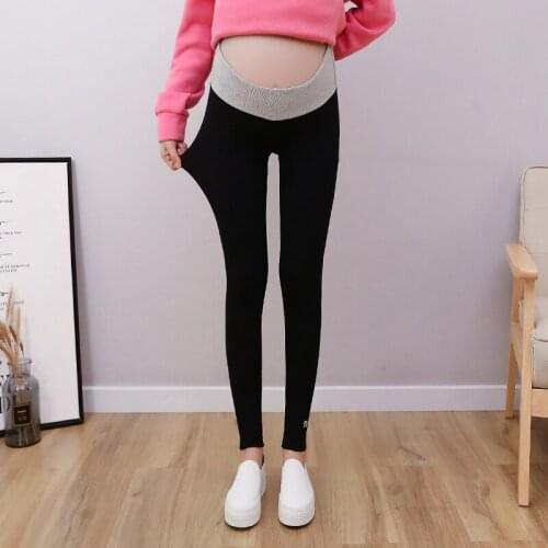 8809# Maternity Pants Spring Autumn Low Waist Belly Support Pants Maternity Leggings Maternity Trousers