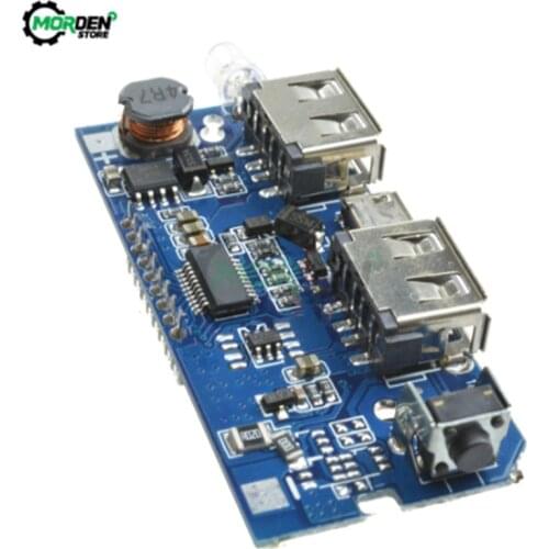 5V 1A 2.1A Dual USB 18650 Lithium Battery Charging Board Mobile Power Bank Charging Module PCB Board LCD Display for Arduino DIY