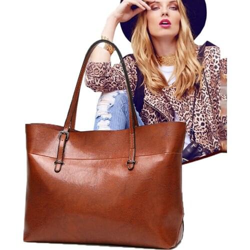 Fashion Leather Bag Handbags Women High Quality Brand Handbags Ladies Tote Hand Bags Designer Shopper Shoulder Bags For Women