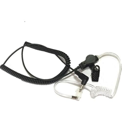 10x3.5mm Jack Listen Only Receive Covert Acoustic Earpiece Headset Tube For Motorola Radio Mic XPR6300/6350/6380 XPR6500 XPR6550