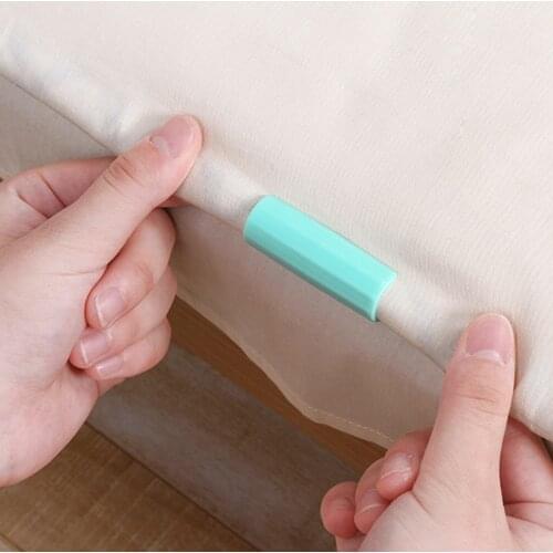 12PCS BedSheet Clips Plastic Slip-Resistant Clamp Quilt Bed Cover Grippers Fasteners Mattress Holder For Sheets Home