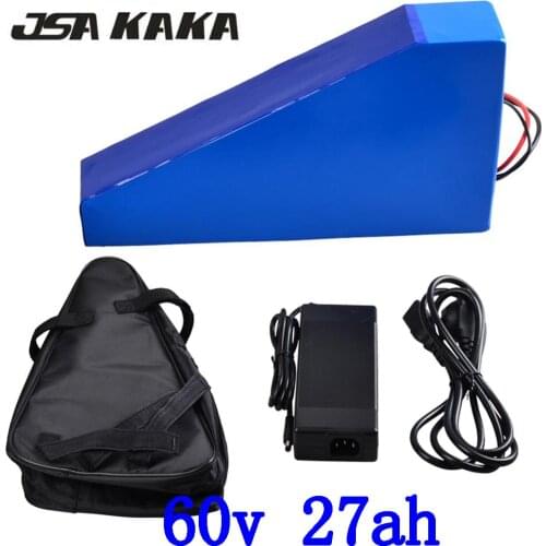 60V electric scooter battery 60v 25AH electric bicycle battery 60v 27ah lithium battery use LG cell with 67.2V 5A charger