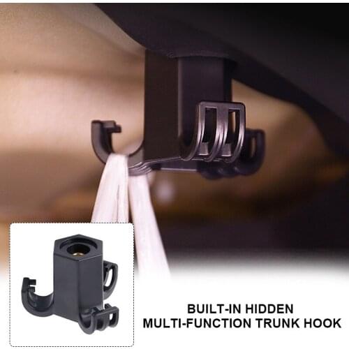 Car Trunk Hook For Tesla Model 3 Car Trunk Grocery Bag Hook for Gloves Load-bearing Exceeds 20kg Car Bolt Cover Mounting Hanger