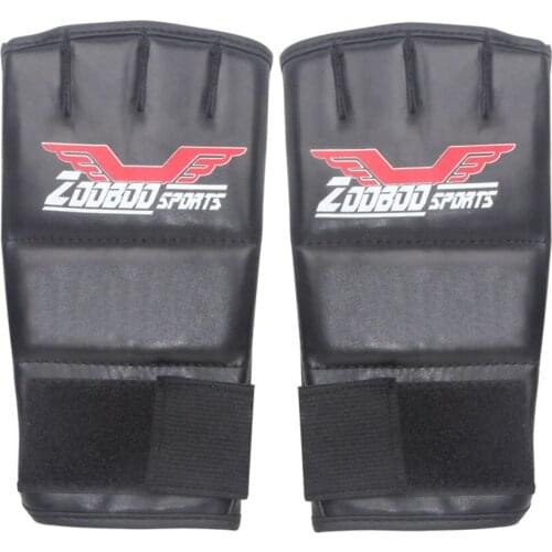 Adult Boxing Gloves MMA Gloves Half Finger Sanda Taekwondo Fight MMA Sandbag Glove Professional Training Equipment