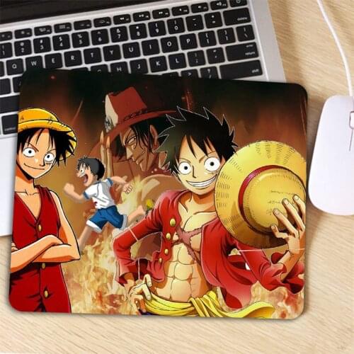Hot Sale 29*25CM Trafalgar Law One Piece Mouse Pad Rubber Speed Gaming Mause Mice Mat for PC Laptop Computer Games Mousepad