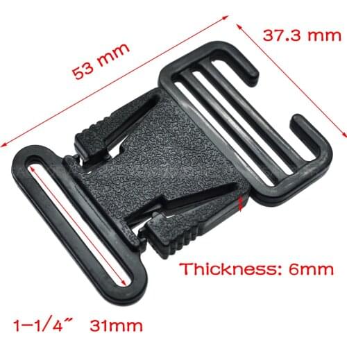 Webbing 31mm Side Release Buckle for Outdoor Sports Bags Students Bags travel bag Backpack Straps