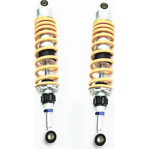 One pair 375mm 380mm Motorcycle Shock Absorber Adjust Rear Suspension for HONDA YMAHA SUZUKI Kawasaki KTM ATV Street Bikes