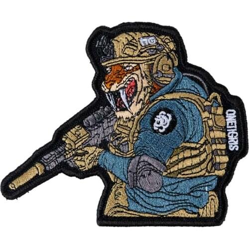 OneTigris Original Cool Funny Patches Tactical Morale Military Patch X Titiartist Collectable Patch Reveals The Unique