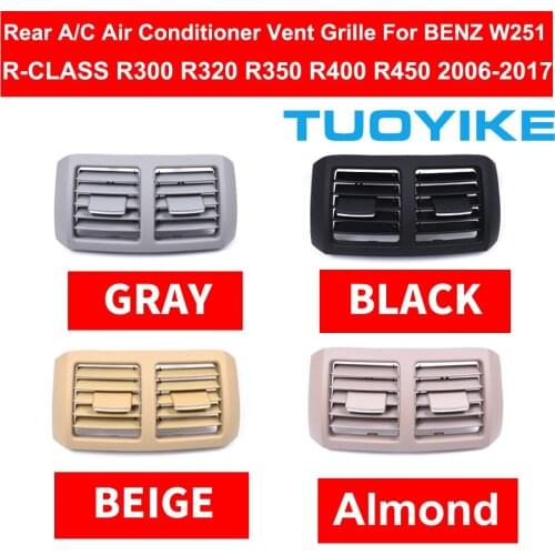 Car AC Front Left Right Central Rear Air Conditioner Vent Grille Panel Cover For Mercedes Benz W251 R-CLASS R300 R320 R350 R400