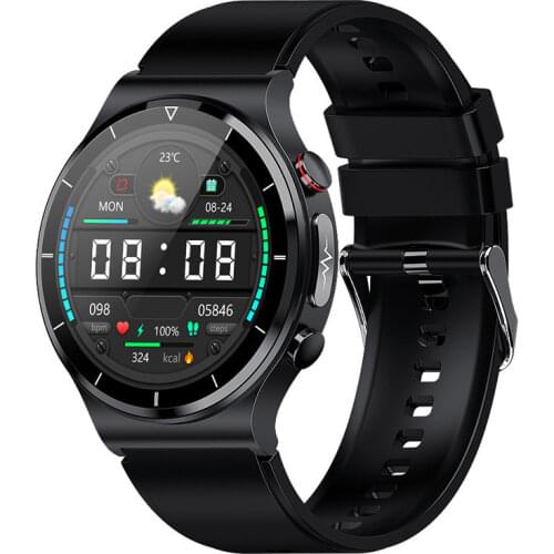 E88 Smart Watch Men ECG+PPG Health Body Temperature MAX4 Blood Pressure Heart Rate IP68 Waterproof Wireless Charger Smartwatch