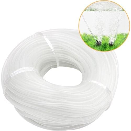 1m Aquarium Soft PVC Water Tube Pipe Hose for Water Pump Fountain Fish tank pump pipe to lift deliver water New Style