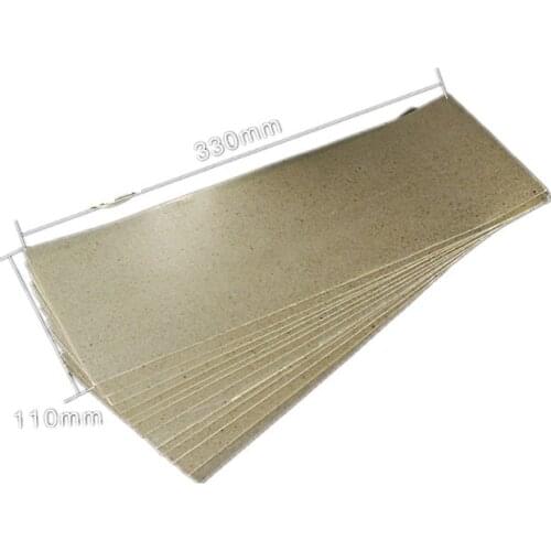 10Pcs High Temperature Resistant Mica Paper Insulating Mica Sheet For Hot Air Gun Soldering Stations Grilling Heater 330mm*110mm