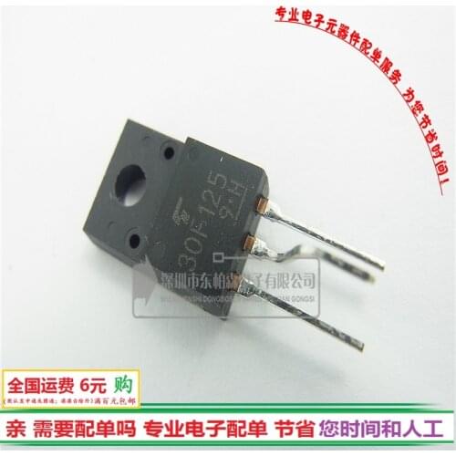 100% New original IGBT tube 30F125 high current transistor TO220F GT30F125