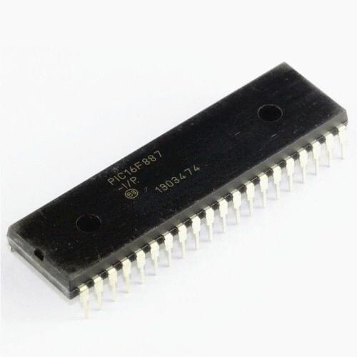 2 PCS PIC16F887-I/P PIC16F887 DIP40 IC NEW 10PCS