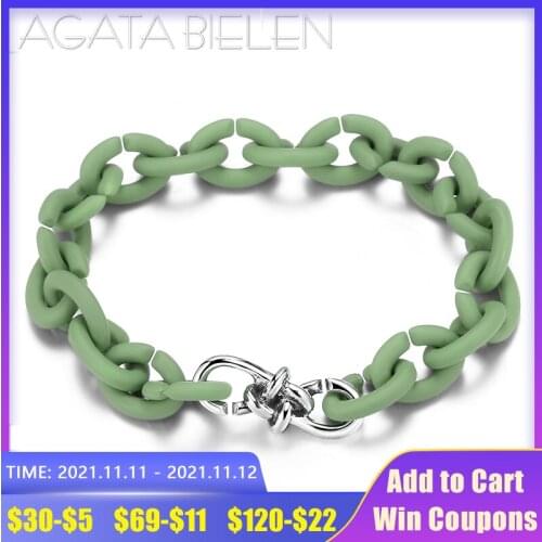 2020 Fashion Charm Pale Green Hard Rubber X Bracelets Top quality Lucky Bead Bracelet For Women Men European Unisex Jewelry