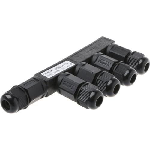 2020 New IP68 Waterproof Electric Screw Connector Plug Socket Wire Adapter 2 Pin 3 Pin