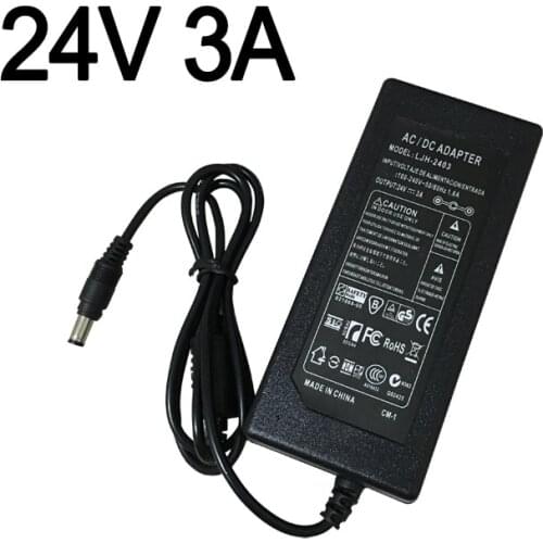 AC 100V-240V DC 24V 3A Converter Adapter 24 Volt 3000mA Power Supply Charger For TS100 SH72 65W Mini Electric Soldering Iron