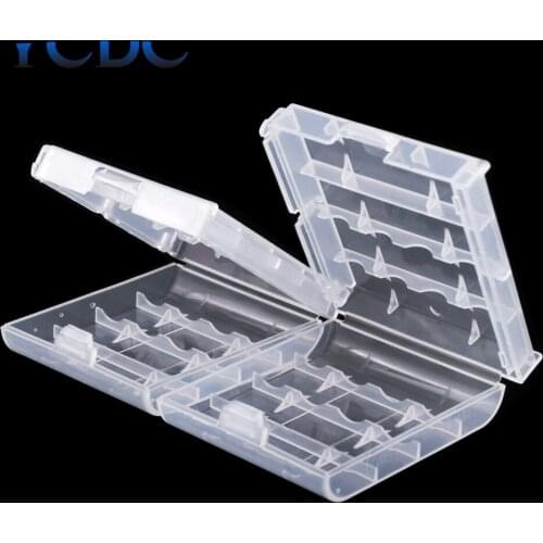 YCDC Battery Box Battery Holder with Pin for 4 * 18650 Battery Holder Case Power Supply for 2x18650 4x18650 4xAA 4xAAA