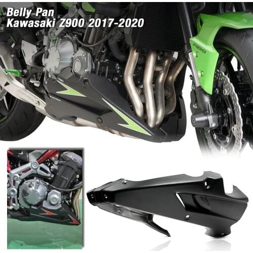 For Kawasaki Z900 2017 2018 2019 Motorcycle Bellypan Belly Pan Engine Spoiler Fairing Body Frame Kit Lower Panel Cowl Cover