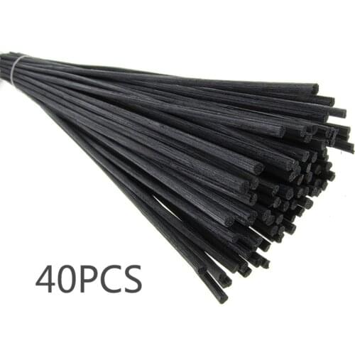 40pcs Fiber Sticks Diffuser Aromatherapy Volatile Rod For Fragrance Diffuser Home Decoration