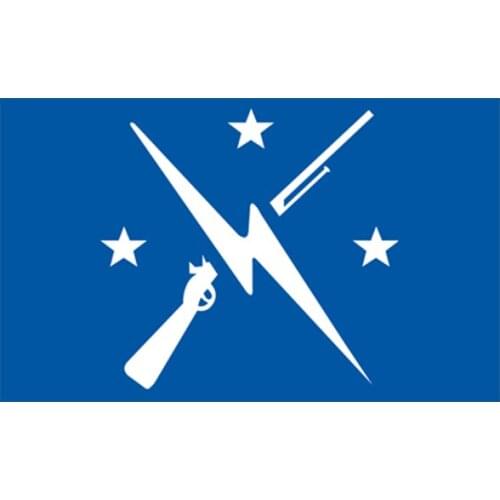 Fallout Commonwealth Minutemen Flag 3*5 ft 90*150 cm 100 d polyester Flying