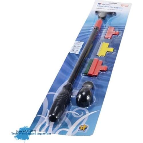 Flexible scraper for aquarium 3 in 1 fish tank cleaning tool algae scraper brush moss remove RESUN 90CM free shipping
