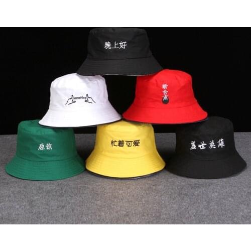New Hip Hop Caps for Men Women Bucket Hat Fishing Fisherman Cap Gorras Casquette Gorra Sombreros De Mujer Muts Caps Sun Hats
