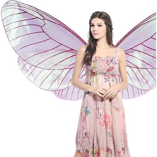 Oriental dance costumes transparent angel wings women belly dance clothes isis wings