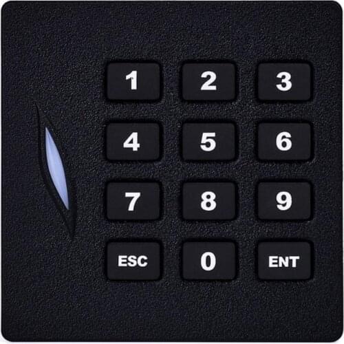 KR102M keypad MF1 Card reader with Wiegand 34bit / 13.56Mhz Proximity Card Reader,RFID Card Reader