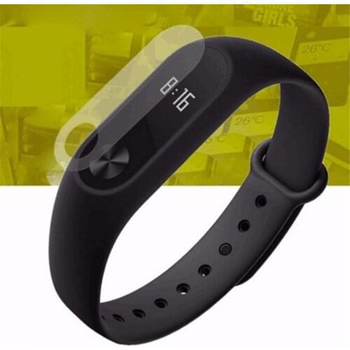 Hot For Xiaomi mi Band 2 Screen Protector TPU Glass Film for Xiaomi mi 2 Watch Band 37x12mm 1/2Pcs/5PCS/10PCS Explosion-proof/HD