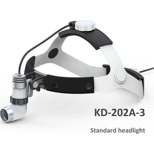 Medical led light loupe magnifier head lamp adjustable high intensity operation chargeable dental headlamp surgical headlight