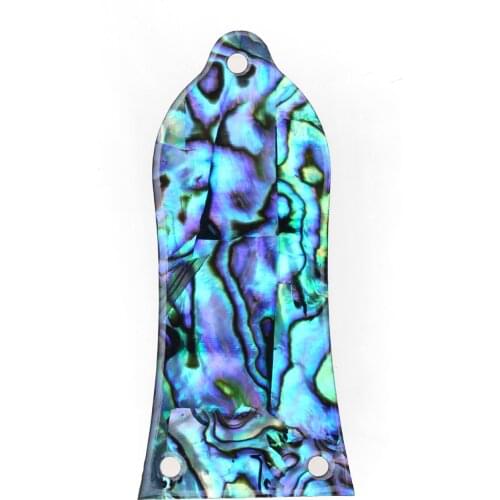 Musiclily Pro Natural Paua Abalone Shell 3-Hole Guitar Truss Rod Cover for China Made Epiphone Les Paul