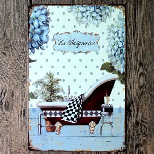 Tin Signs Metal Plate Wall Pub Kitchen Restaurant Home Art Decor Vintage Iron Poster Cuadros A5013