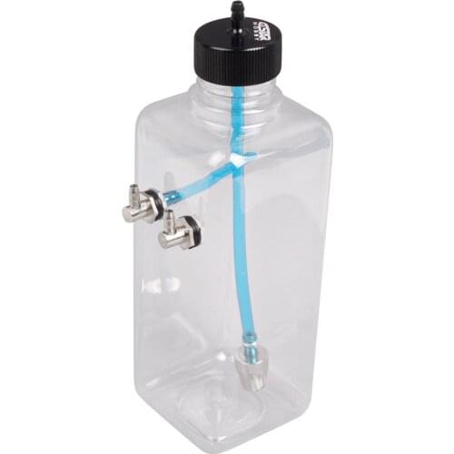 RC Fuel Tank, Plastic Gas Power Vehicle Fuel Tank Model Accessory 500ML Fuel Tank for HSP 94188/94122 1/10 Scale RC Car