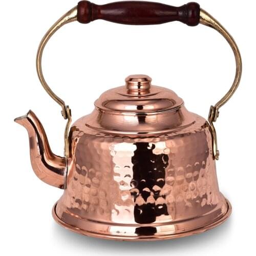TRADITIONAL HISTORICAL COPPER MARASH TEAPOT HAND TATTOO RED