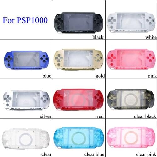 YuXi High Quality Shell case With Button For PSP 1000 PSP1000 Full Housing Shell Cover Case Replacement Buttons Kit