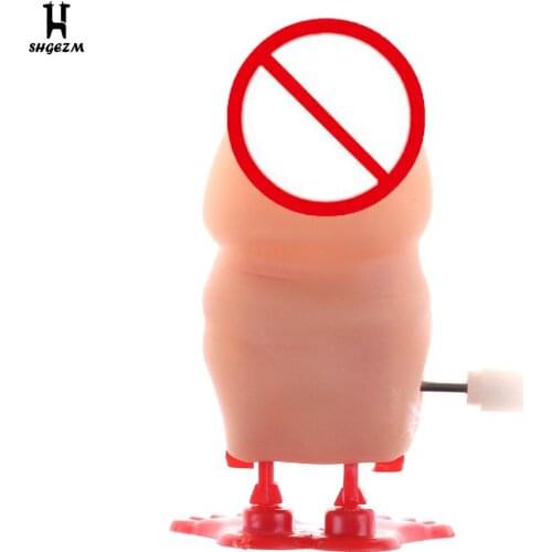 Funny Night Parties Tricky Toys Bachelorette Party Willy Willie Penis Pecker Clockwork Toy High Quality