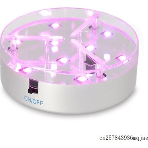 20pcs LED Centerpiece Light LED Under Vase Light for Wedding Events Table Vase Decoration