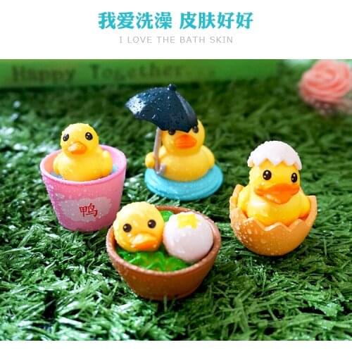 4 pieces / lot)Creative three - dimensional barrels duckling eggshell fridge magnet