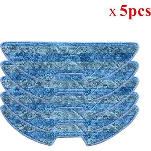 5pcs vacuum cleaner mop cloth for REDMOND RV-R500 Robot Vacuum cleaner parts cleaning Mop Cloth Set