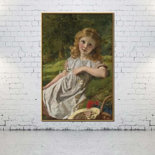 Artcozy Oil Canvas Painting pre raphaelite painters of children For Home Decoration Wall Art