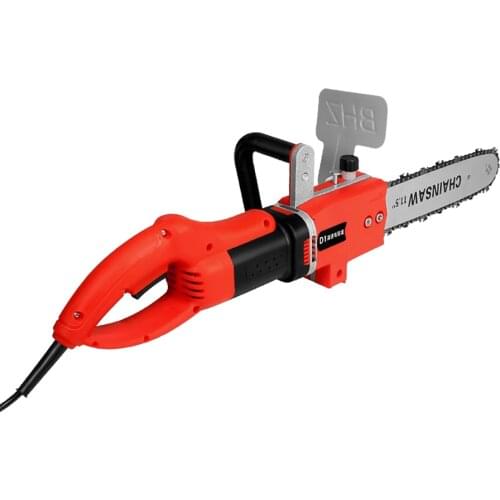 1600W 11.5inch Electric Chain Saw Woodworking Pruning One-handed Garden Tool Rechargeable Chain Saw Part Angle Grinder Into