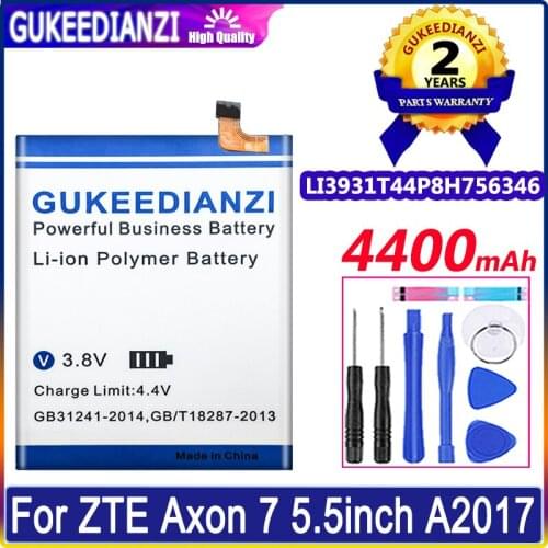 GUKEEDIANZI ZTE Axon 7 Phone Batteries