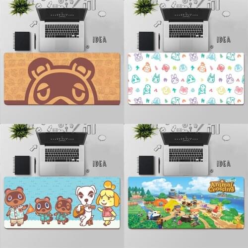 Gaming Mouse Pad Large Mouse Pad PC Gamer Computer Mouse Mat Animal Crossing New Horizons Mousepad Keyboard Desk Mat Mause Pad