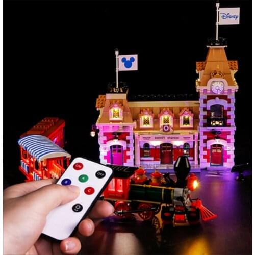 LED Light Kit for 71044 Train and Station (Only LED Light, No Block Kit)